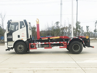 FAW J6 – camion à ordures avec crochet de levage, 12 m3