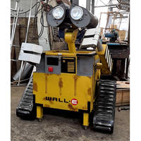 Terlaris kustom wall -E Robot besi patung diy, dekorasi rumah patung transformer besi