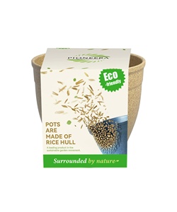 Pioneera Dia 11cm Biodegrad Macetas Eco Planta Fibra Arroz Casco Durable Macetas Decorativas Hogar Mini <span class=keywords><strong>Maceta</strong></span> - Product Image 2