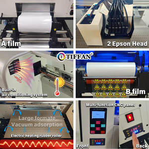 Stampante Digitale di Alta Qualità Best Seller, Stampante per Etichette <span class=keywords><strong>a</strong></span> <span class=keywords><strong>Colori</strong></span> con Laminatore Tutto in Uno, Stampante UV A3 DTF - Product Image 4