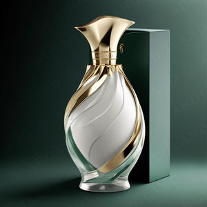 Elegant Pink Gradient and Clear Transparent Glass <b>Perfume</b> <b>Bottle</b> 50ml 100ml Square Empty <b>Spray</b> <b>Bottle</b> for Luxury Women Fragrance - Product Image 2