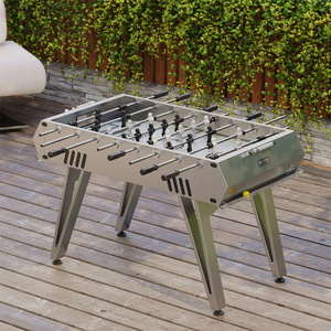 Mesa <span class=keywords><strong>de</strong></span> Futbolín <span class=keywords><strong>de</strong></span> Lujo para Exteriores <span class=keywords><strong>de</strong></span> 55 Pulgadas, Acero Inoxidable JX-1A028, Marca JIUXING SPORTS/NINESTAR, Personalizable - Product Image 2