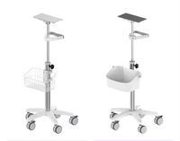 Chariot mobile d'équipement d'ultrason de chariot de moniteur patient de chariots de matériel médical