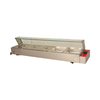 Bain-marie électrique de table en acier inoxydable de qualité commerciale Fuqi, robuste, pour buffet, design moderne et écologique