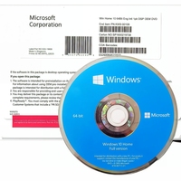Windows 10 Home DVD Versión Completa con Etiqueta Coa, Activación en Línea, Garantía de 12 Meses, Clave de Licencia OEM de Alta Calidad, Envío Gratuito