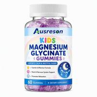 Gummies OEM pour enfants au magnésium glycinate et complexe de calcium, sans sucre, pour le sommeil et la santé osseuse