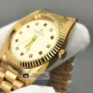 Orologio Elettronico in Acciaio Inossidabile con Movimento SEIKO, Quadrante in Vetro da 42mm, Impermeabile 3BAR, Lancette per Uomo - Product Image 3