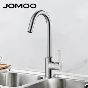 JOMOO-grifo giratorio de un solo orificio para cocina, fabricante profesional, OEM, mezclador de fregadero de cocina, 360 grados