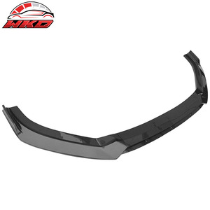 Convient pour Audi S3 A3 2017-2020, lèvre de pare-chocs avant style IKON, imprimé fibre de carbone - Product Image 4
