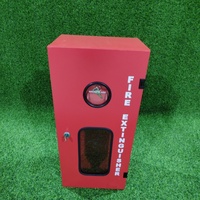 Armoire à extincteur à porte simple, armoire de sécurité incendie, armoire de lutte contre l'incendie avec clé à briser le verre