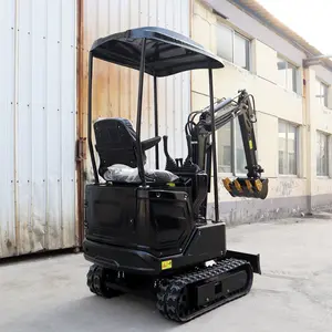 China factory Small Excavator Certified by EPA Ranging 0.8 tons - 3 tons Tracked Hydraulic Mini Excavator with Buckets for Sale