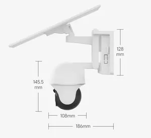 2023 Mi Youpin Xiaovv P9 Außen kamera Wifi Drahtlose CCTV-Kamera Außen Solar Wifi 4g Überwachungs kamera für Zuhause im Freien