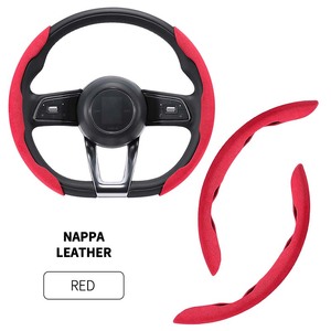 Housse de <span class=keywords><strong>volant</strong></span> personnalisée de luxe en fourrure et daim pour Volkswagen Golf 7 GTI Golf R MK7 VW Polo GTI <span class=keywords><strong>Scirocco</strong></span> 2015 2016 - Product Image 1