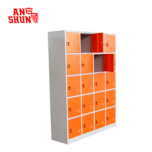 20 Cửa Kim Loại <span class=keywords><strong>Locker</strong></span> Trường Thay Đổi Phòng Tủ Khóa Cho Phòng Tập Thể Dục Lưu Trữ Tủ Cho Phòng Ngủ Tủ Tủ Thép - Product Image 6