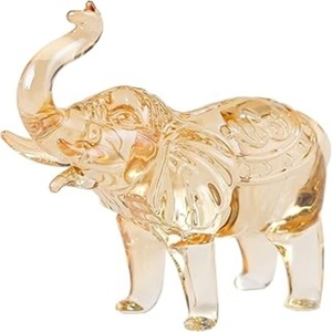 Décoration de table, combinaison de deux tons colorés, verre artisanal de Murano, art en verre artisanal, monde miniature en verre personnalisable, Feng - Product Image 1