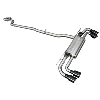 Échappement pour BMW G30 B48 530i 2018-2024 en acier inoxydable, silencieux Valvetronic, polissage Catback