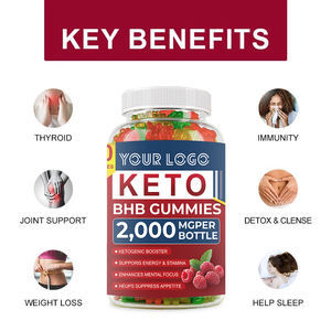 Caramelle Gommose Keto BHB Deliziose per Dimagrimento e Aumento di Energia Integratori Erboristici Etichetta Privata OEM - Product Image 4