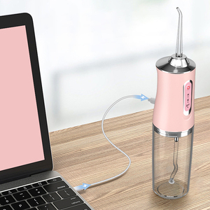 <span class=keywords><strong>Irrigador</strong></span> Bucal Inalámbrico Recargable con Carga USB TIPO-C, 800mAh, Portátil, para Viajes, Hotel y Uso Doméstico - Product Image 1