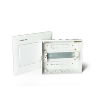 Boîtier de distribution électrique en plastique à 8 voies pour disjoncteur MCCB, protection IP30, 220V-380V, montage encastré, vente en gros usine, personnalisable