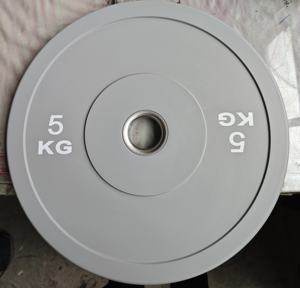 TOPTONS卸売鋳鉄ジムウェイトリフティングバンパープレート屋内フィットネスラバーパワーバンパー、カスタマイズ可能なロゴ付き-OEM/ODM - Product Image 5