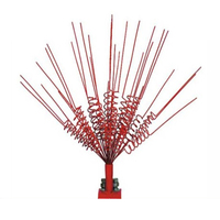 Accessoires électriques, répulsif à oiseaux pour la transmission d'énergie électrique, panneau solaire, durée de vie plus longue, plastique et acier inoxydable 304, ISO 9001