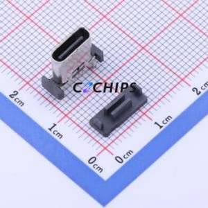 GT-USB-7038A USB Connector Through hole Component (THT) Connector Type-C USB 2.0 Female Through Hole - Product Image 1