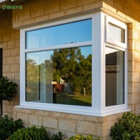 Ventana Fija de Aluminio con Aislamiento Térmico de Alto Rendimiento, Equipada con Vidrio Aislante Multicapa