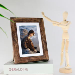 <span class=keywords><strong>Cadre</strong></span> <span class=keywords><strong>photo</strong></span> de table vertical style ferme, en bois rustique vieilli, personnalisable OEM/ODM, impression numérique couleur intégrale, respectueux de l'environnement - Product Image 2