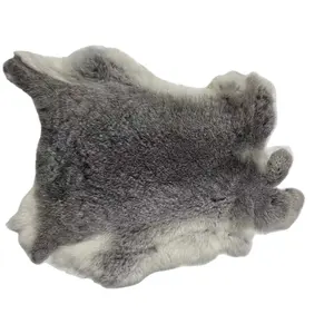 2023 Wholesale Rex Chinchilla Rabbit Fur Pelts / Genuine Rex Rabbit Fur Skin