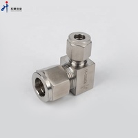 Acier inoxydable NPT BSP mâle femelle prise raccord rapide Instrumentation coude Type raccords de Tube adaptateur de réduction