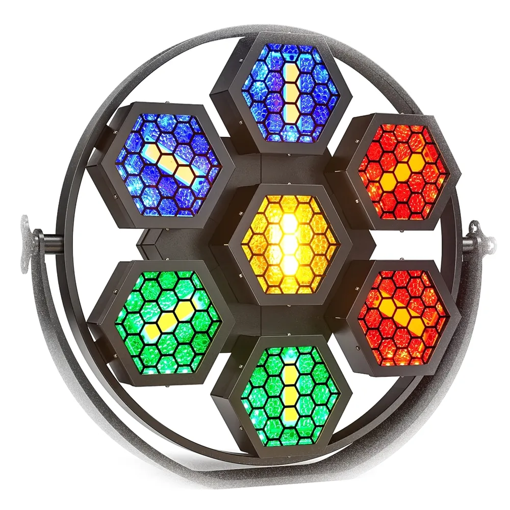 New Retro Flash Light Strobe 350W Rgb Wash Effect Sound Dmx512 Control For Party Disco Club Lighting Stage Lights lamps