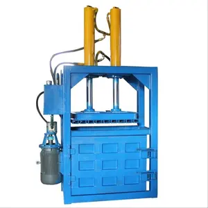 Waste Tyre Baling Press Aluminium Can Baling Machine Hydraulic Wool Bale Packer Press Machine