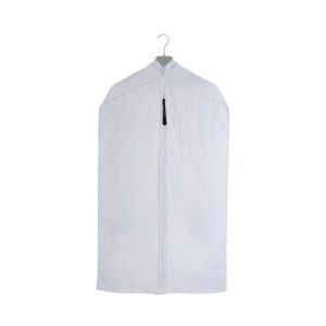 Ruthbag Sac de rangement de vêtement <span class=keywords><strong>en</strong></span> coton lavable blanc à la mode avec poche <span class=keywords><strong>en</strong></span> organdie protège les robes de soirée jupes vestes - Product Image 2