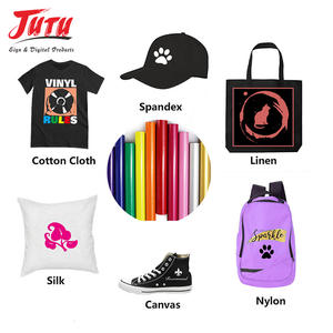 ไวนิลพีวีซีถ่ายเทความร้อนสำหรับเสื้อยืดพิมพ์ไวนิลพิมพ์ลายผ้าทอแบบม้วนได้ - Product Image 5