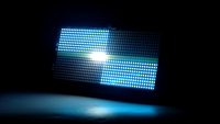 Projecteur stroboscopique LED 280W 8+8 segments KM-ST21225 RVB avec fonction Wash et Flash DMX512 RDM pour DJ, discothèque, scène et soirée