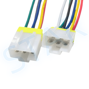 OEM 6针公对母6.3毫米摩托车电缆插头汽车照明线束7122-6060 7123-6060 - Product Image 5