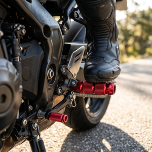 Accesorios Modificados para Motocicletas y Vehículos Eléctricos, Ensamblaje de Pedal con Barra Anticaídas de Aleación de Aluminio CNC - Product Image 4