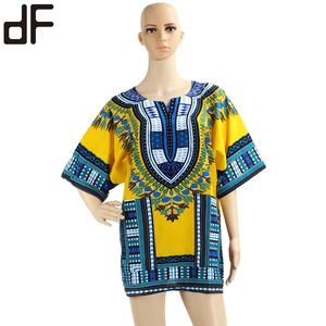 Wholesale Price Unisex 100% Cotton Fashion Model <strong>Dashiki</strong> African Dress Long Traditional Wax Print African <strong>Dashiki</strong> Shirts Casual - Product Image 2
