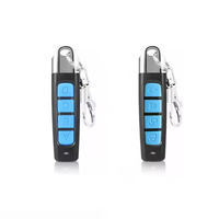 Duplicateur universel de clés de voiture à code fixe, clonage de code, 4 canaux, ouvre-porte de garage, télécommande 433 MHz, métal AAA