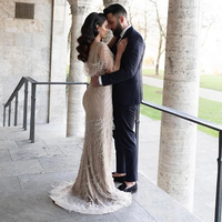 Nouvelle Robe de Soirée Chic et Sexy 2025 pour Invitée de Mariage, Dîner, Fête, Mère de la Mariée, avec Paillettes