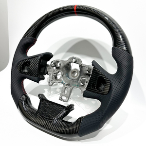 Volante de Carreras de Fibra de Carbono y Cuero Premium Personalizado para Renault Clio4 <span class=keywords><strong>RS</strong></span>, Disponible en Stock, Envío Rápido Disponible - Product Image 4