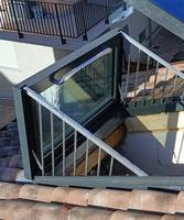 Ventana de Techo Moderna para Ático con Aislamiento Térmico y Marco de Aluminio para Dormitorio, Villa y Edificio Residencial