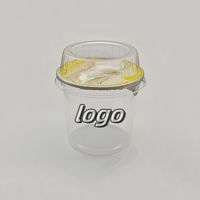 Fabricants de pots de yaourt Sulide, contenants jetables en PP, gobelet en plastique transparent, 250 ml, emballage de yaourt