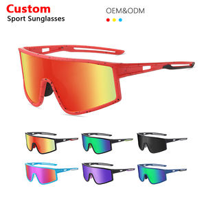 2025 à la mode transfrontalière Logo personnalisé hommes lunettes de soleil polarisées en plein air en gros lunettes de soleil de sport éblouissantes - Product Image 1