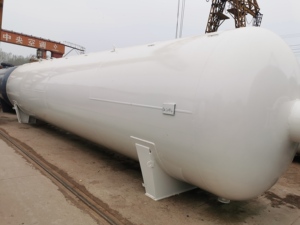 Réservoir de stockage GPL horizontal hors sol 38m, distributeur de gaz sous pression, prix au mètre carré, acier allié Q345R certifié GB-150-2011 - Product Image 2