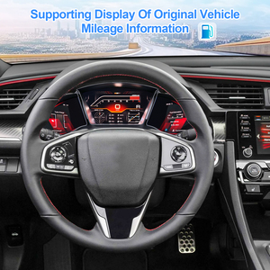 Panel de instrumentos digital NaviHua, cabina virtual, tacómetro automático, pantalla fantasma, reproductor multimedia para Honda Civic 2016-2021 - Product Image 4