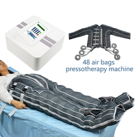Appareil de pressothérapie à 48 airbags pour drainage lymphatique et analyse faciale de la peau