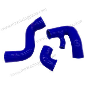 MAX Bleu Silicone Boost Tuyau Kit pour AUDI <span class=keywords><strong>A4</strong></span> VW Passat <span class=keywords><strong>B5</strong></span> 1.8T 94-05 Silicone <span class=keywords><strong>Intercooler</strong></span> Turbo Tuyau Kit 4pcs - Product Image 1