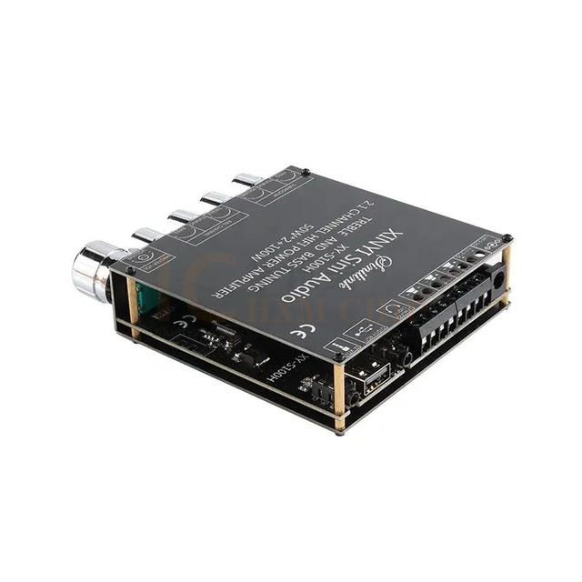 XY-S100L/XY-S100H 50W * 2+100W 2.1 Channel Bluetooth Audio Amplifier Module, High and Low Frequency Modulation, Heavy Bass
