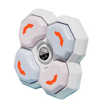 Machine de boxe musicale intelligente pour enfants en ABS, cible murale pour entraînement de réaction, sac de frappe à domicile, conception murale, Sanda, anti-stress
